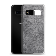 Soft Grey Fur Print Samsung Case by Design Express