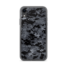 iPhone XR Dark Grey Digital Camouflage Print iPhone Case by Design Express