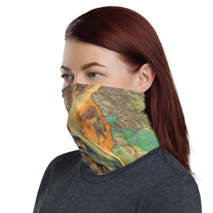 Icelandic Glacial River Neck Gaiter Masks by Design Express