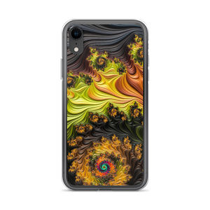 iPhone XR Colourful Fractals iPhone Case by Design Express