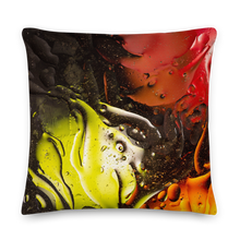 Abstract 02 Premium Square Pillow by Design Express