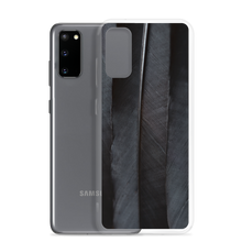 Black Feathers Samsung Case by Design Express