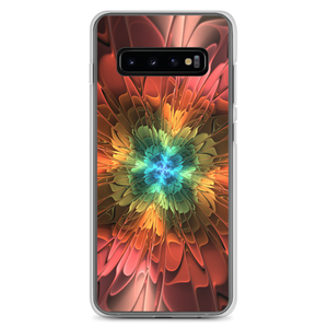 Samsung Galaxy S10+ Abstract Flower 03 Samsung Case by Design Express