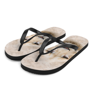 S White Lion Flip-Flops by Design Express