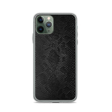 iPhone 11 Pro Black Snake Skin iPhone Case by Design Express