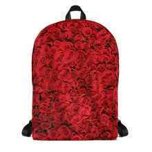 Default Title Red Rose Pattern Backpack by Design Express