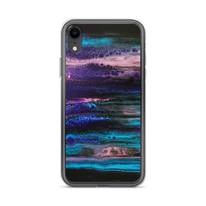 iPhone XR Purple Blue Abstract iPhone Case by Design Express