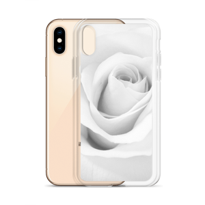 White Rose iPhone Case by Design Express