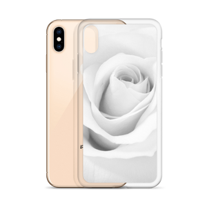 White Rose iPhone Case by Design Express