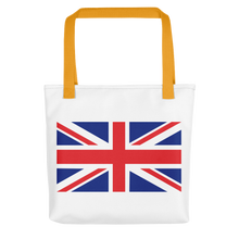 Yellow United Kingdom Flag "Solo" Tote bag Totes by Design Express