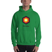 Irish Green / S Germany "Hexagon" Hooded Sweatshirt by Design Express