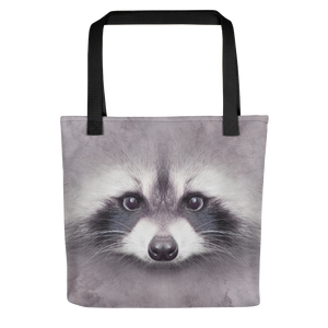 Black Racoon Tote bag Totes by Design Express