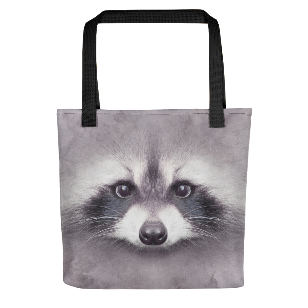Black Racoon Tote bag Totes by Design Express