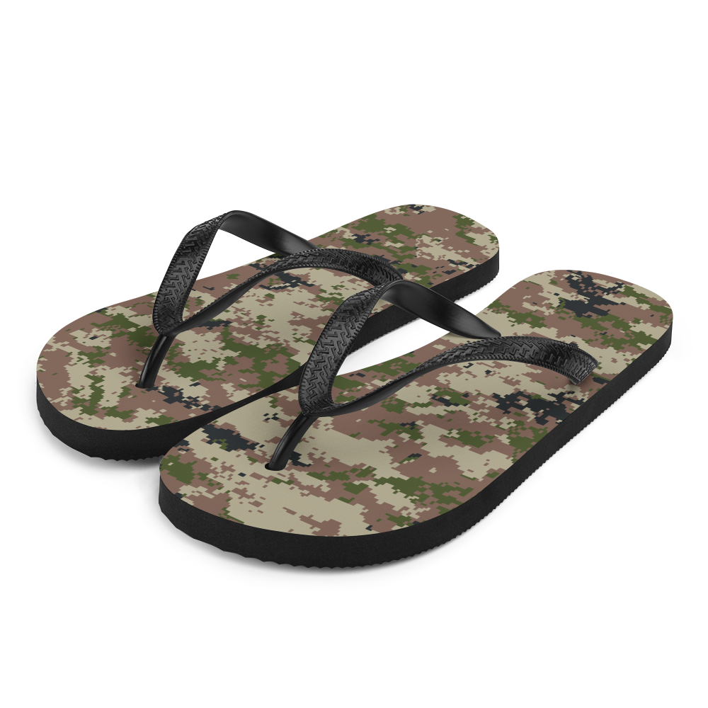 S Desert Digital Camouflage Flip-Flops by Design Express