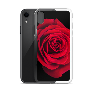 Charming Red Rose iPhone Case by Design Express