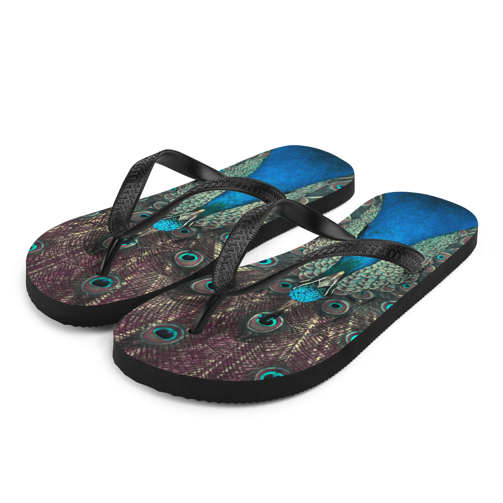 S Peacock Flip-Flops by Design Express