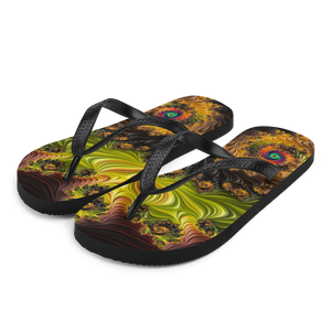 S Colourful Fractals Flip-Flops by Design Express