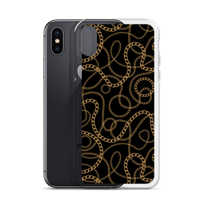 Golden Chains iPhone Case by Design Express