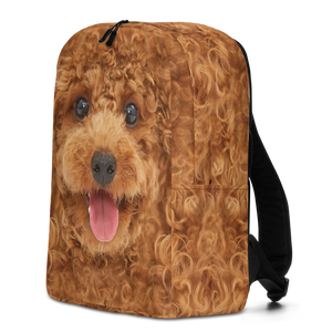 Poodle Dog Minimalist Backpack by Design Express