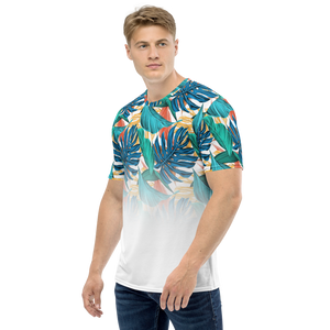 Tropical Leaf Men's T-shirt by Design Express