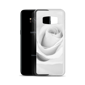 White Rose Samsung Case by Design Express