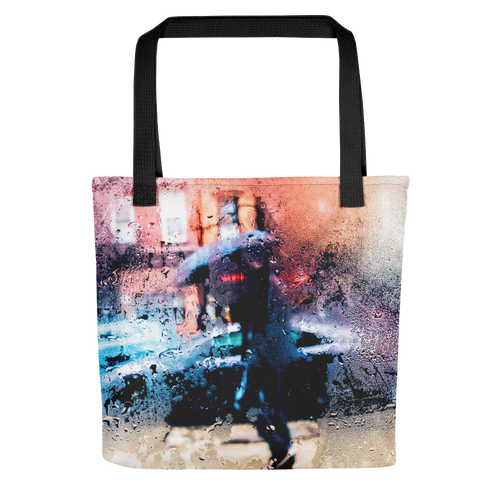 Default Title Rainy Blury Tote Bag by Design Express