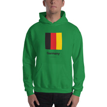 Irish Green / S Germany "Block" Hooded Sweatshirt by Design Express