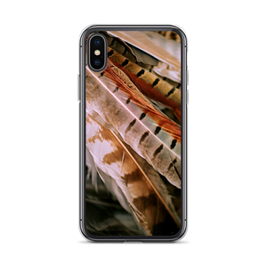 iPhone X/XS Pheasant Feathers iPhone Case by Design Express