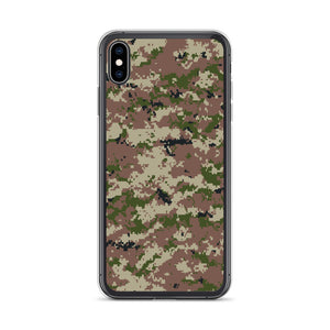 iPhone XS Max Desert Digital Camouflage Print iPhone Case by Design Express