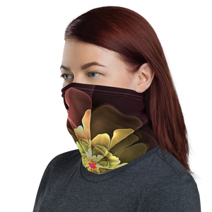 Abstract Flower 04 Neck Gaiter Masks by Design Express
