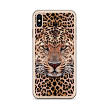Leopard Face iPhone Case by Design Express