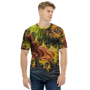 XS Colourful Fractals Men's T-shirt by Design Express