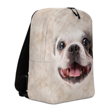 Boston Terrier Dog Minimalist Backpack by Design Express