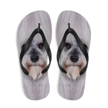 Schnauzer Dog Flip-Flops by Design Express