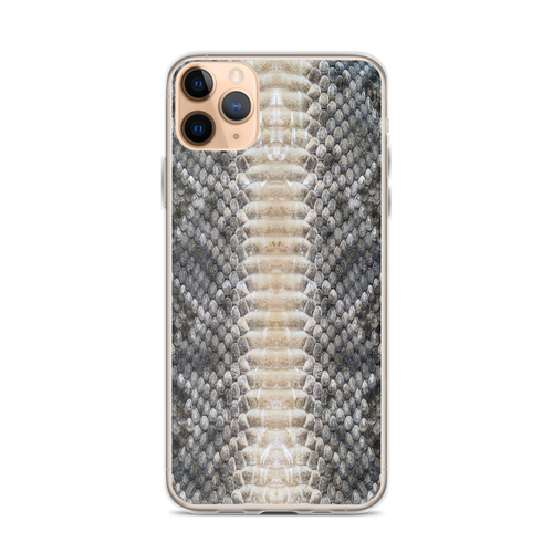 iPhone 11 Pro Max Snake Skin Print iPhone Case by Design Express