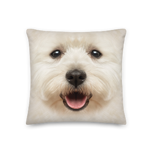 West Highland White Terrier Dog Premium Pillow by Design Express