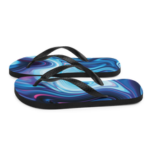 Lucid Blue Flip-Flops by Design Express