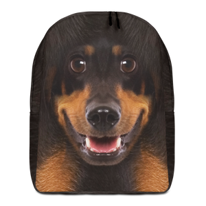 Default Title Dachsund Dog Minimalist Backpack by Design Express