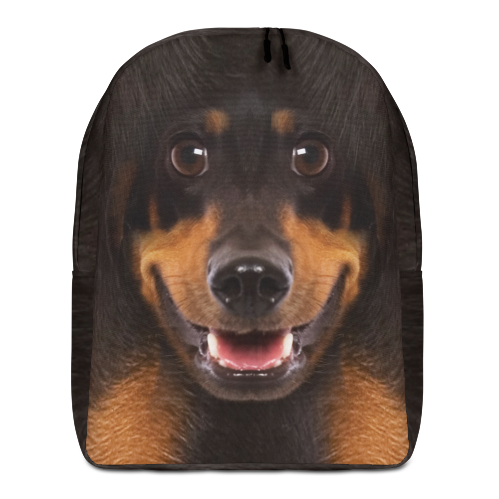 Default Title Dachsund Dog Minimalist Backpack by Design Express