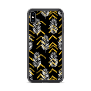 iPhone XS Max Tropical Leaves Pattern iPhone Case by Design Express