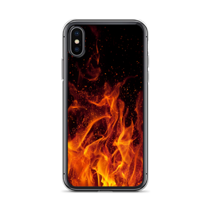 iPhone X/XS On Fire iPhone Case by Design Express