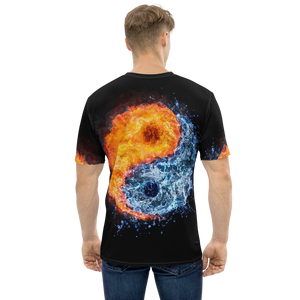 Fire & Water Men's T-shirt by Design Express