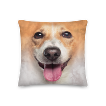 18×18 Jack Russel Dog Premium Pillow by Design Express