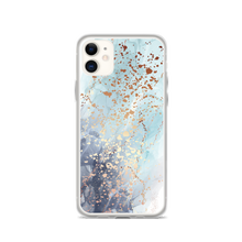 iPhone 11 Soft Blue Gold iPhone Case by Design Express