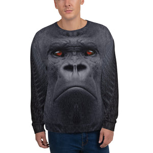 XS Gorilla "All Over Animal" Unisex Sweatshirt by Design Express