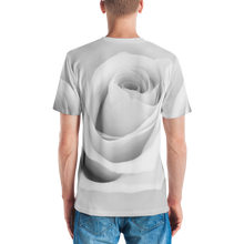 White Rose Men's T-shirt by Design Express