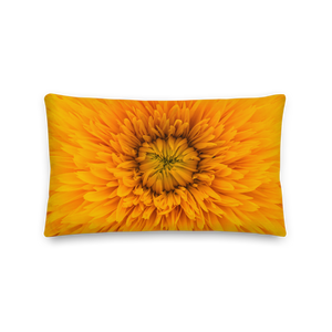 20×12 Yellow Flower Premium Pillow by Design Express