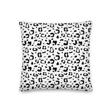 Black & White Leopard Print Premium Pillow by Design Express