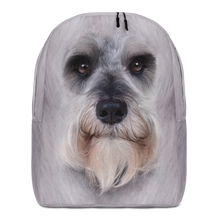 Default Title Schnauzer Dog Minimalist Backpack by Design Express