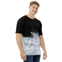 Black & White Water Men's T-shirt by Design Express